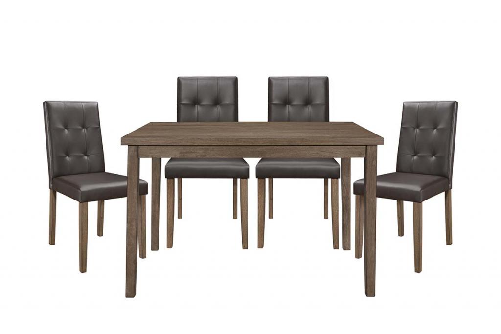 Leah 5pc Dining Table Set