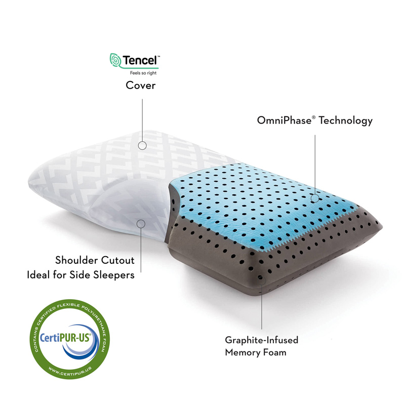 Carbon Cool Shoulder Pillow